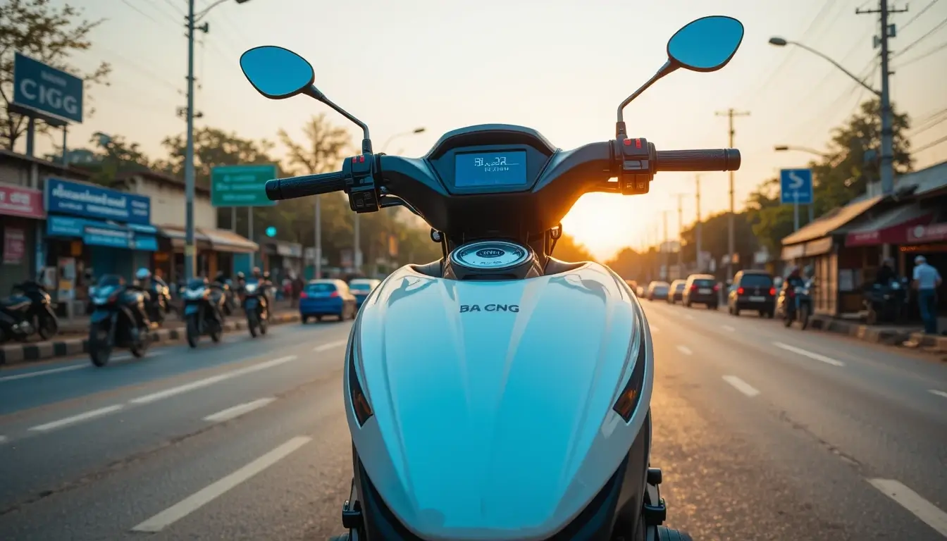 Bajaj CNG Bike